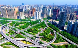 西安科技二路打通公告 西安中心城区与西咸新区互联互通项目科技二路市政道路通车